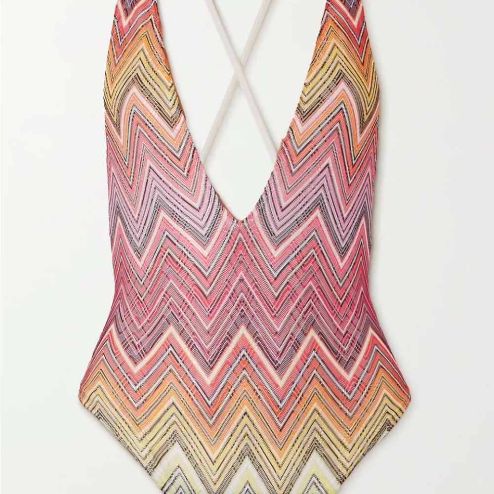 Missoni One Piece Crochet Swimsuit